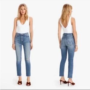 Mother The Pixie Jean in Graffiti Girl Wash Size 30